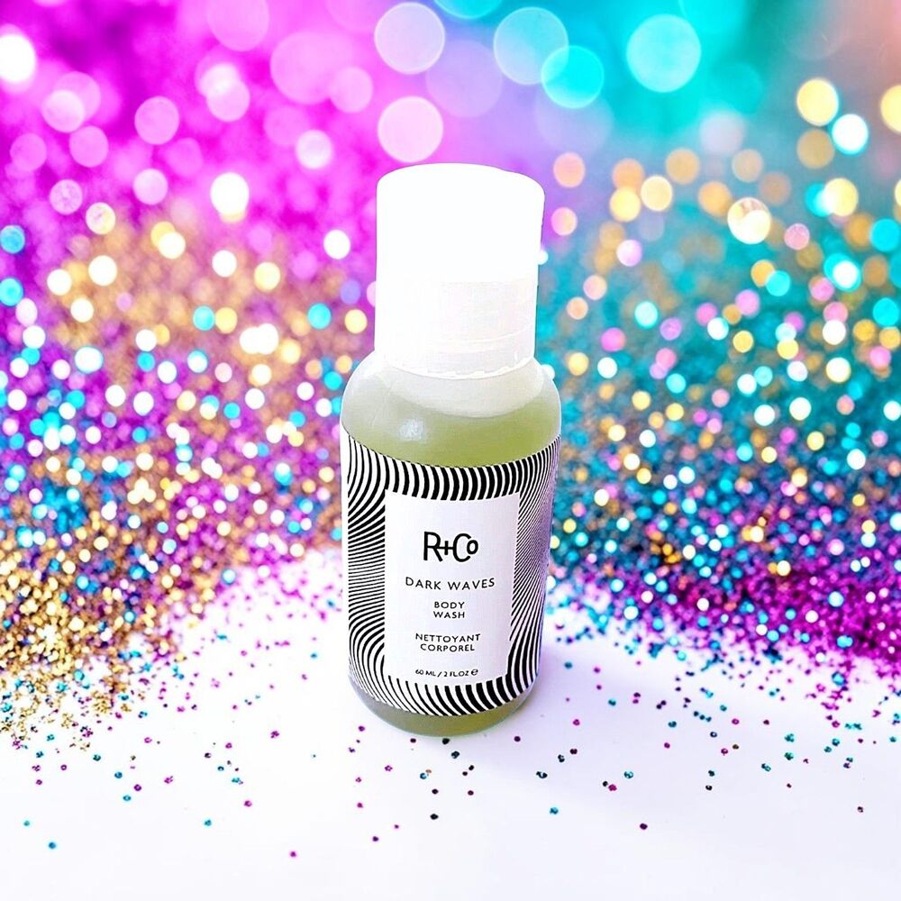 R+Co Dark Waves Body Wash 2 Fl Oz Brand New Without Box & Sealed